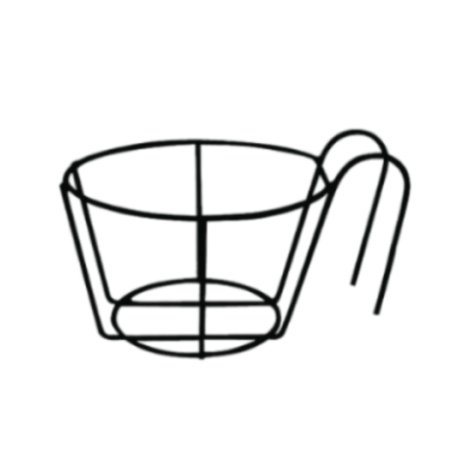 BABA WH 6 Hanging Pot Stands