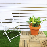 BABA Garden Deck DA-9014 - (MARBLE BROWN)