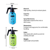 pressure sprayer with adjustable nozzle