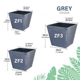 Large Square Planter-25