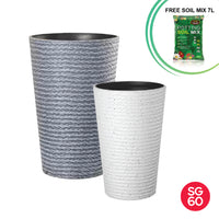 Tall Planter Flower Pot