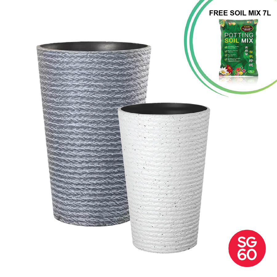Tall Planter Flower Pot