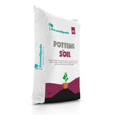 potting soil in a bag