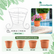 BABA WT-615 Iron Plant Stand – White