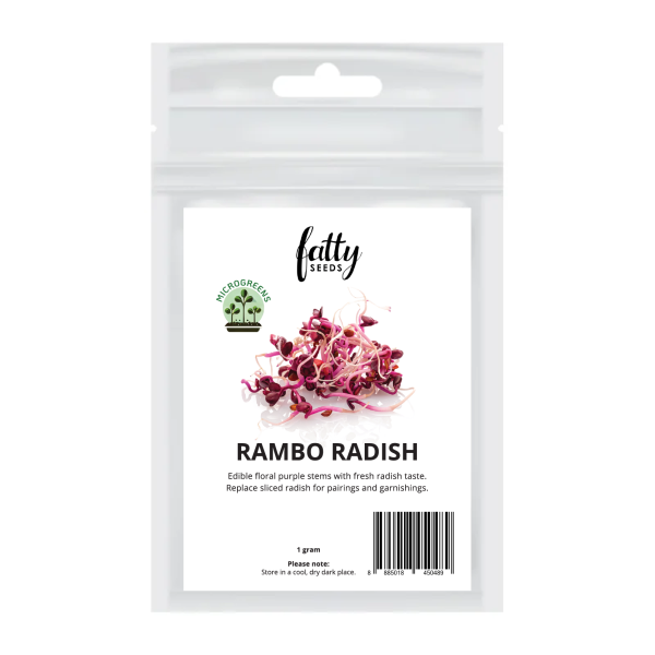 Rambo Radish Microgreen