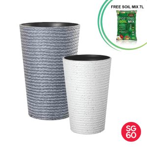 Tall Planter Flower Pot
